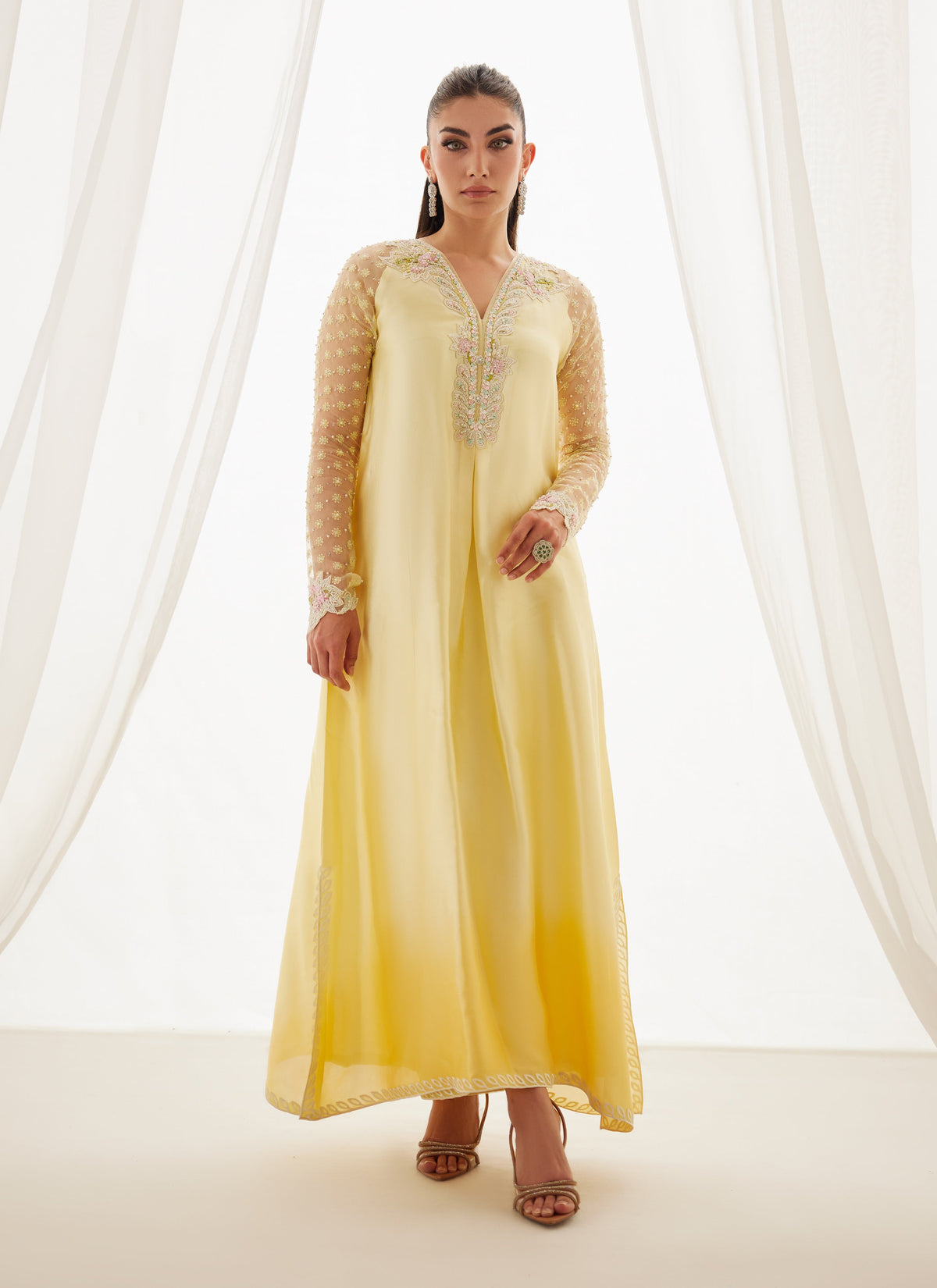 Inez Lemon Ombre Shirt