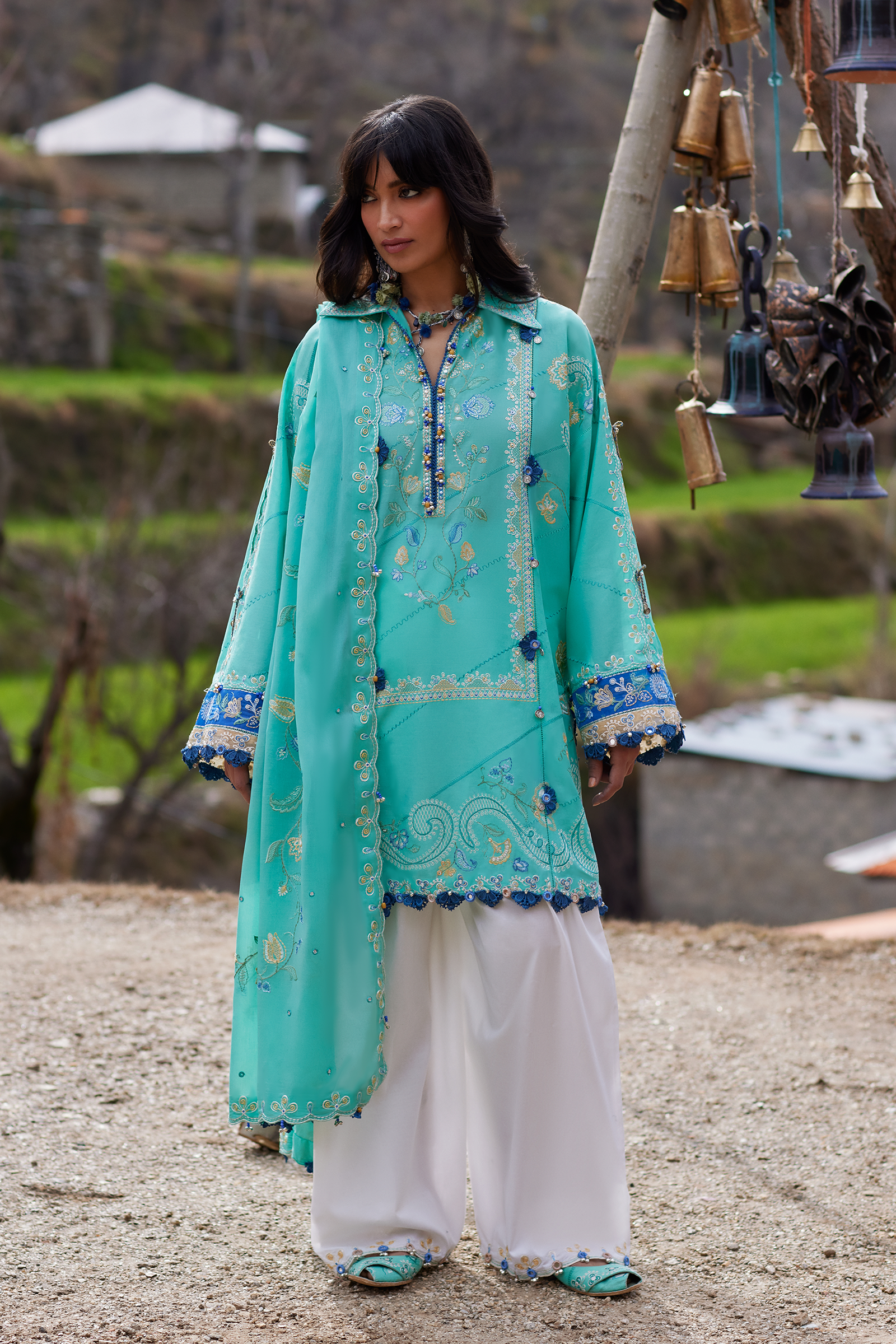 Embroidered Lawn Shirt
