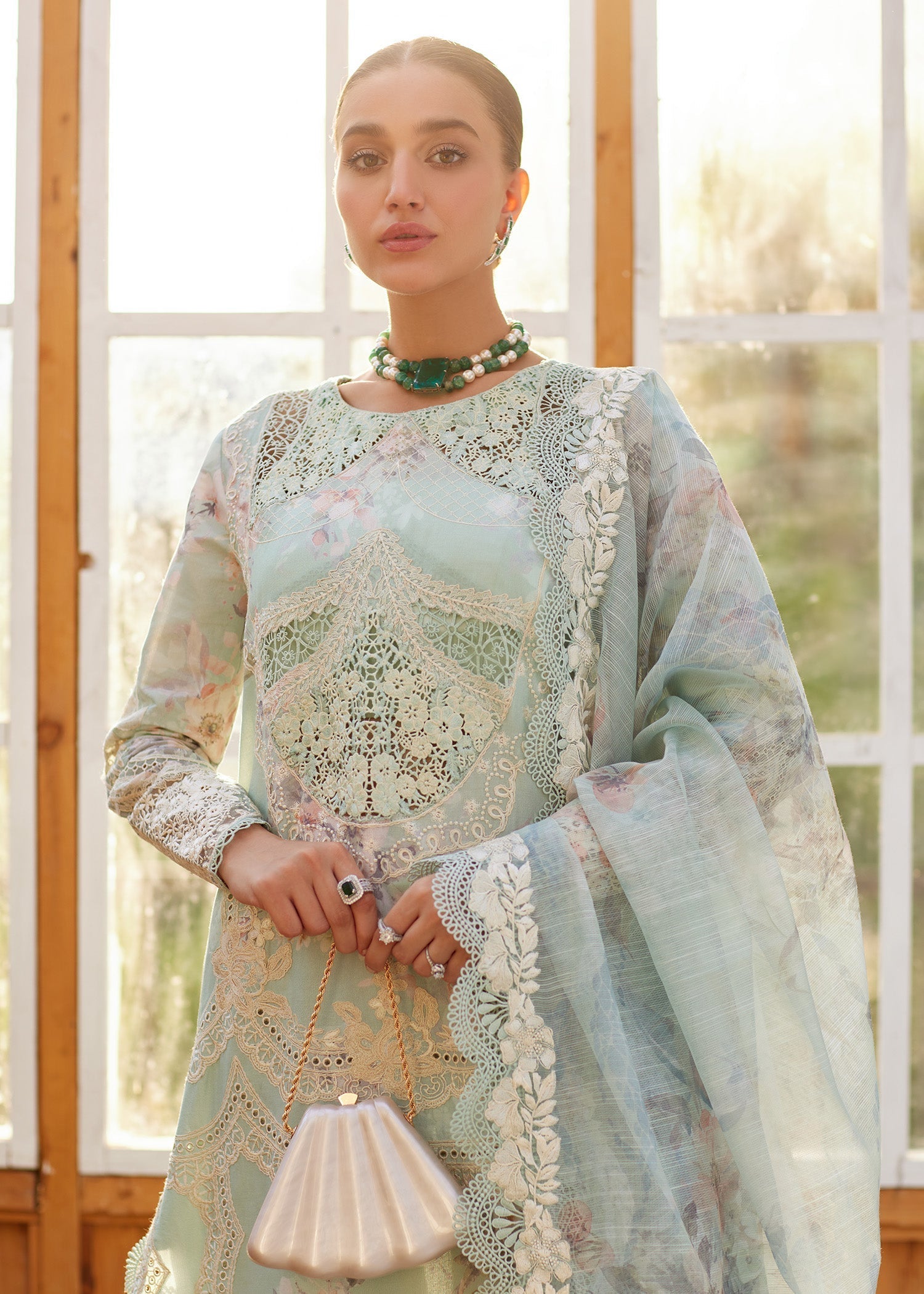 Dream in Print Style — Mairaz Celeste Lawn Suit