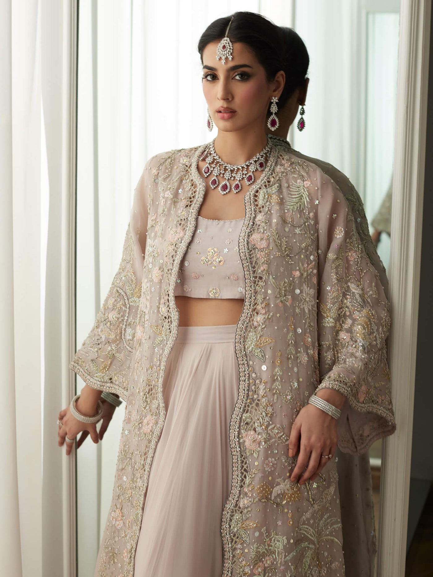 Neha, Blouse & Swirly Lehenga
