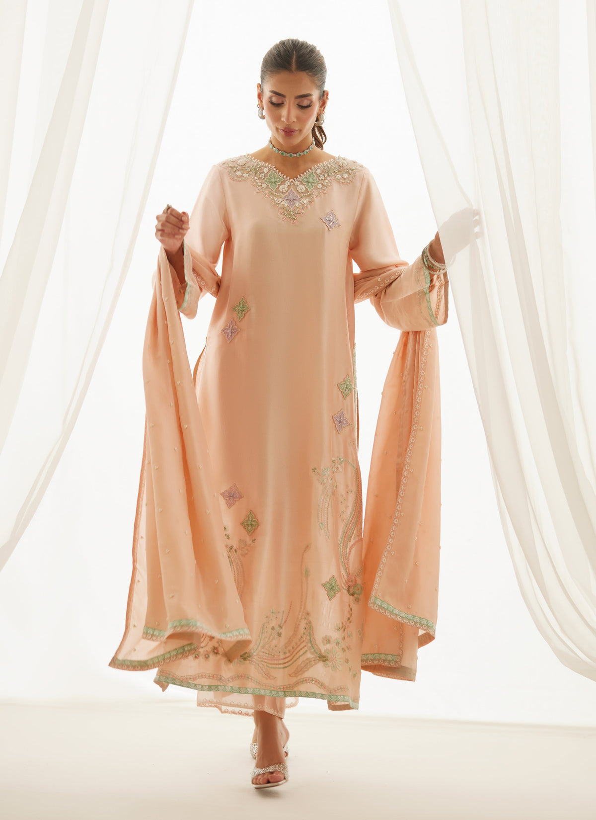 Corvina Shirt And Dupatta