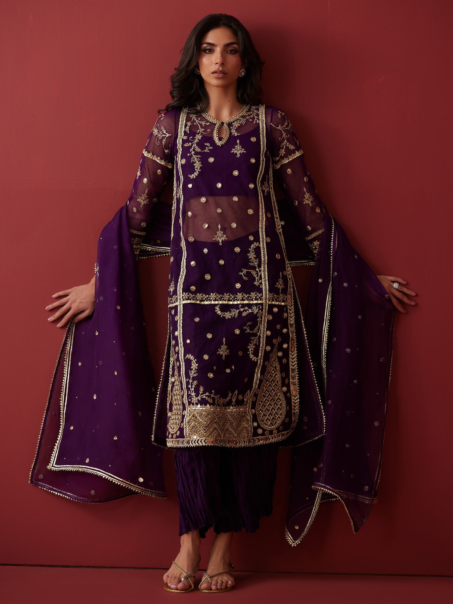 NATASHA, CRUSHED IZAAR & DUPATTA