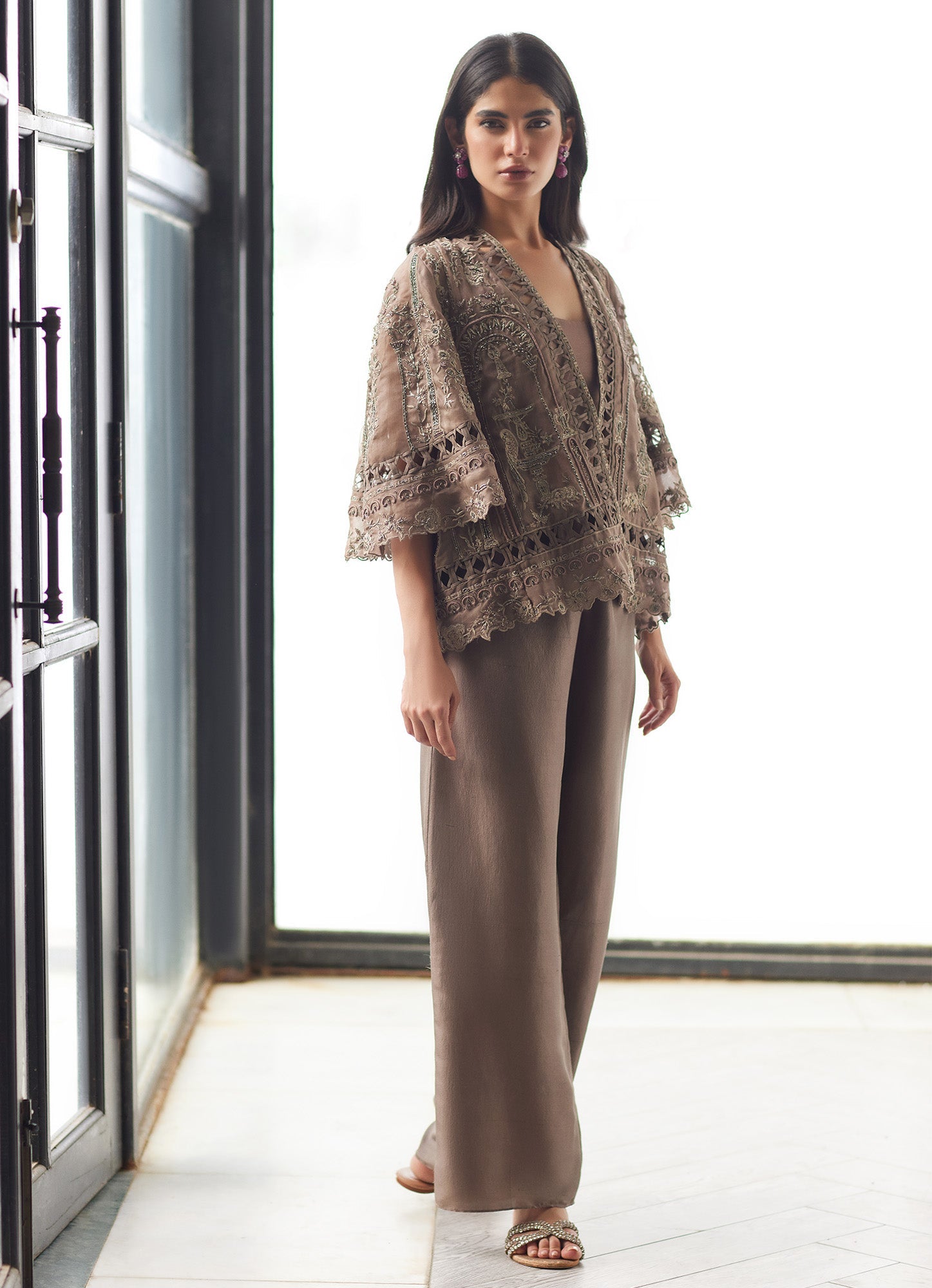 ALARA JACKET, BLOUSE  & SHARARA