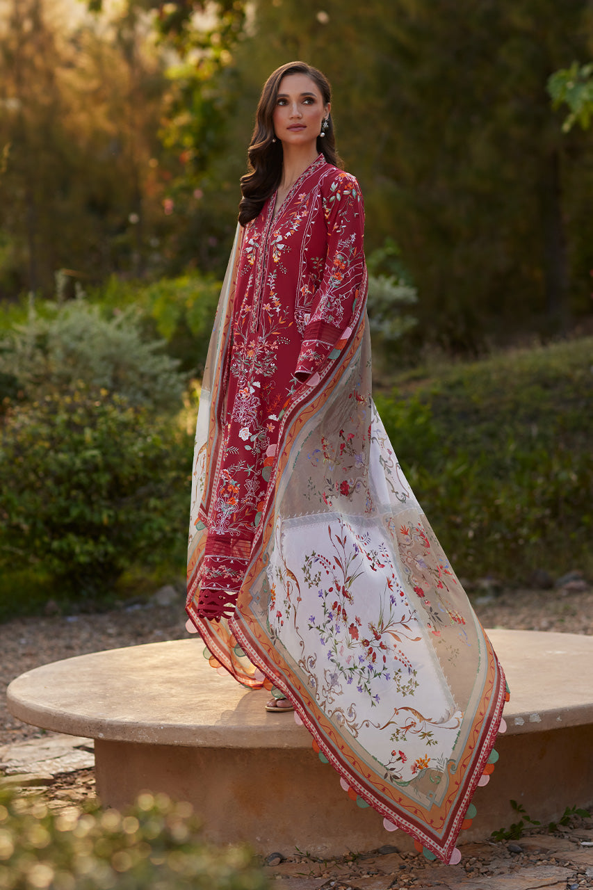 Crimson Mirage - Stitched