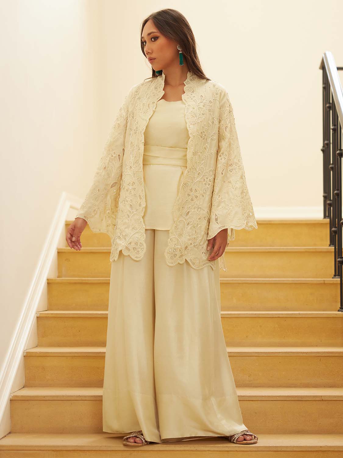 Rani Jacket & Palazzo - AW25AMB1OWTP007