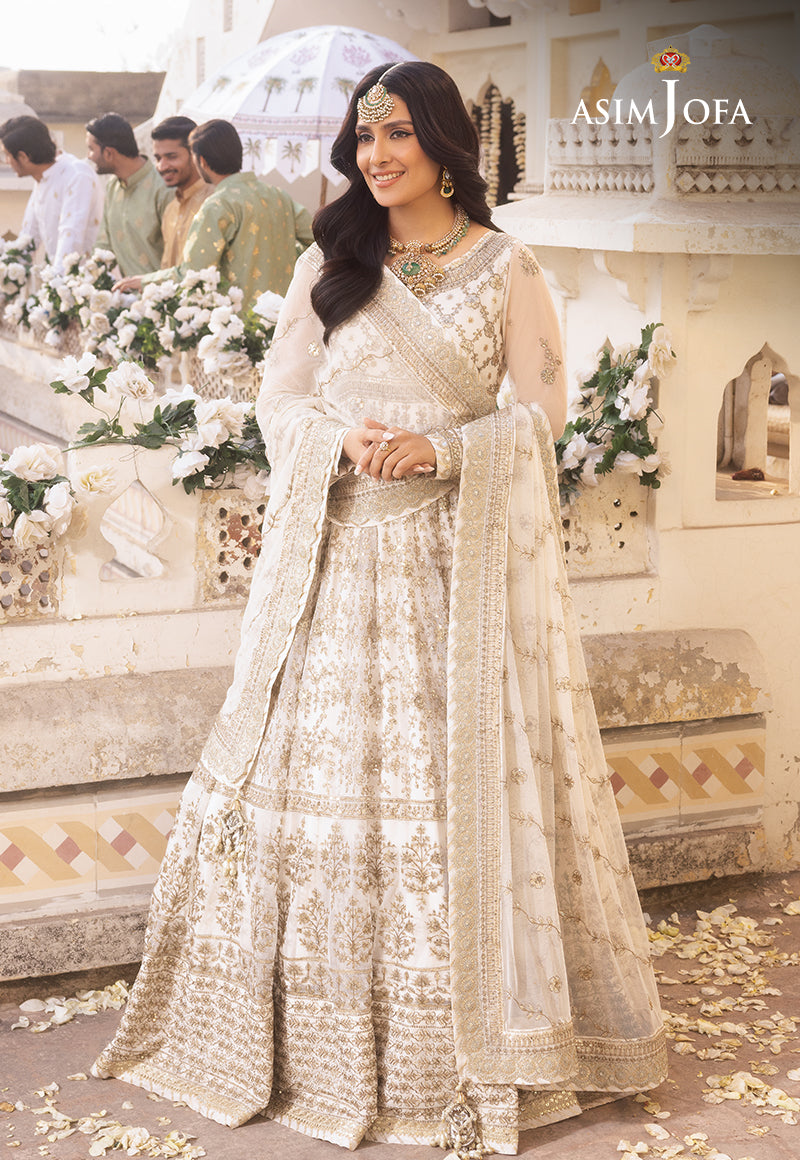 AJSH-13 EMBROIDERED CHIFFON 3 PCS