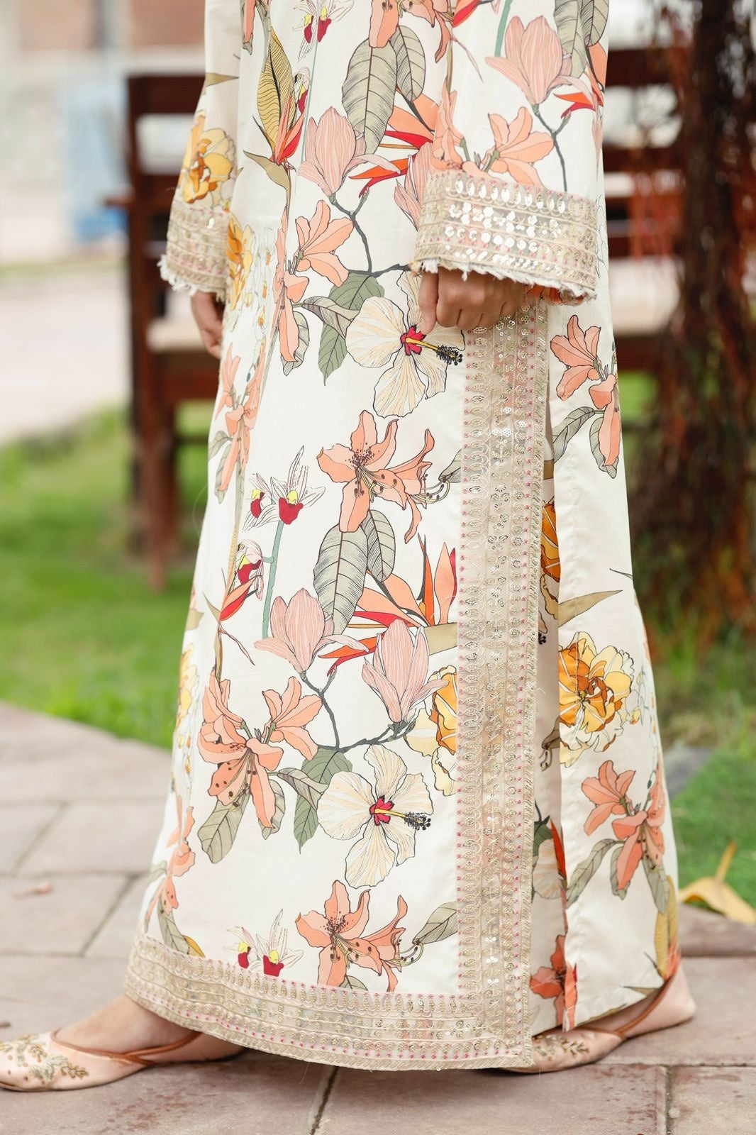 Allure Flora 2 Piece Dress | Floral Print Lawn Suit