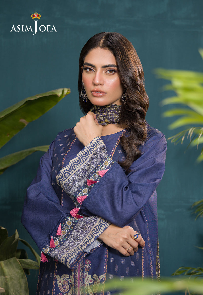 Ajgr-20 Printed Swiss Lawn 3 Pcs