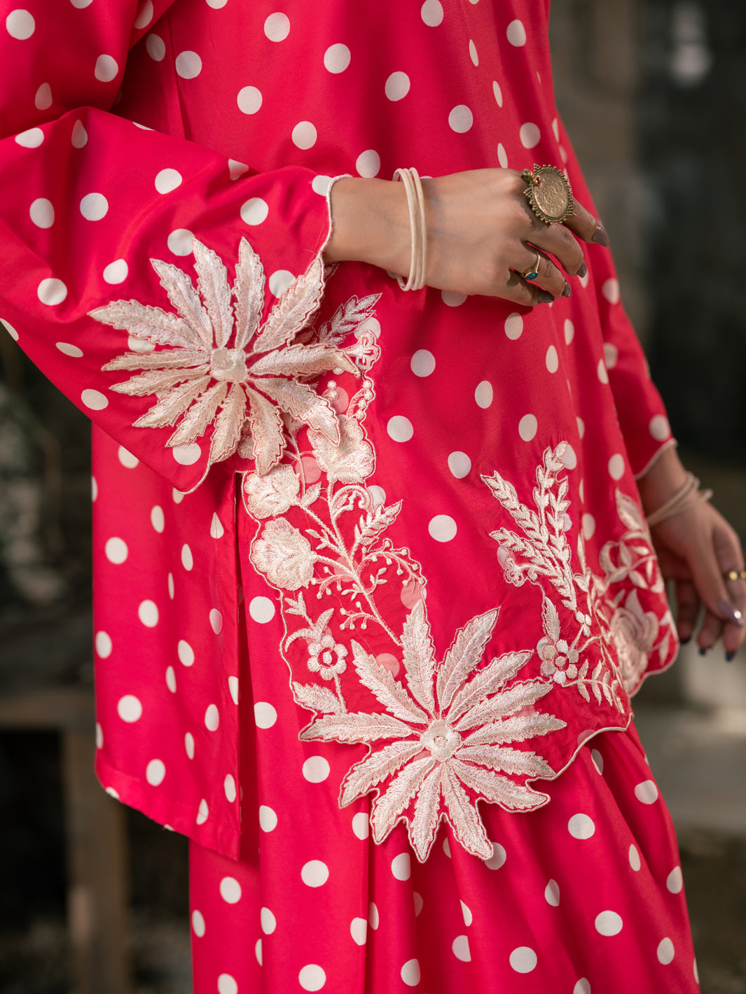 Fuchsia Silk Lawn 3Pc Stitched - AWP-3PS-957
