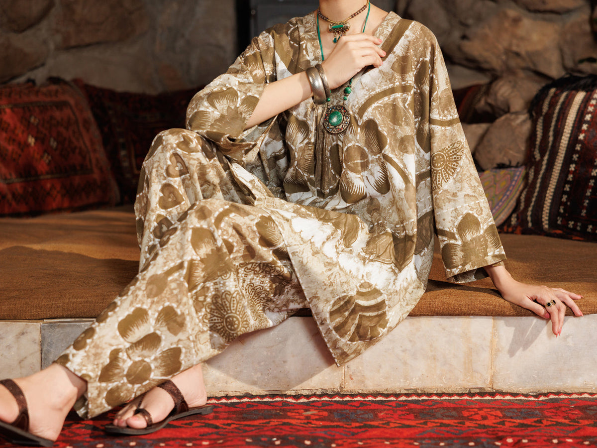 Olive Light Khaddar 2Pc Stitched - AWP-2PS-SS-LKS-1113