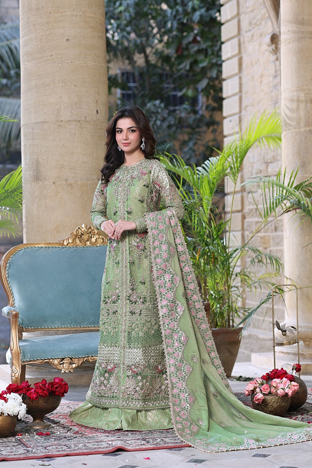 Aneelas Bridal/ Wedding 3pc [BR-25-B] [Dispatch Time 2 Months]