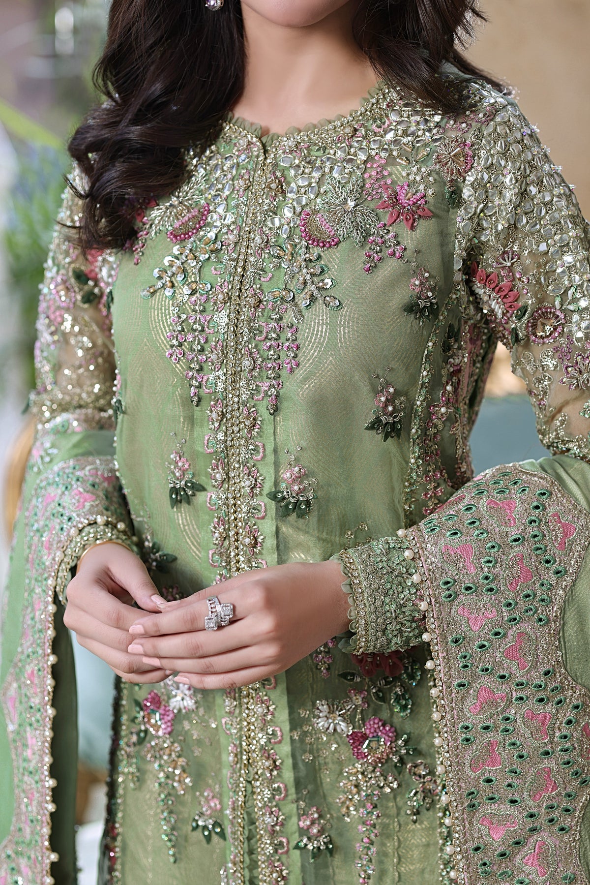 Aneelas Bridal/ Wedding 3pc [BR-25-B] [Dispatch Time 2 Months]