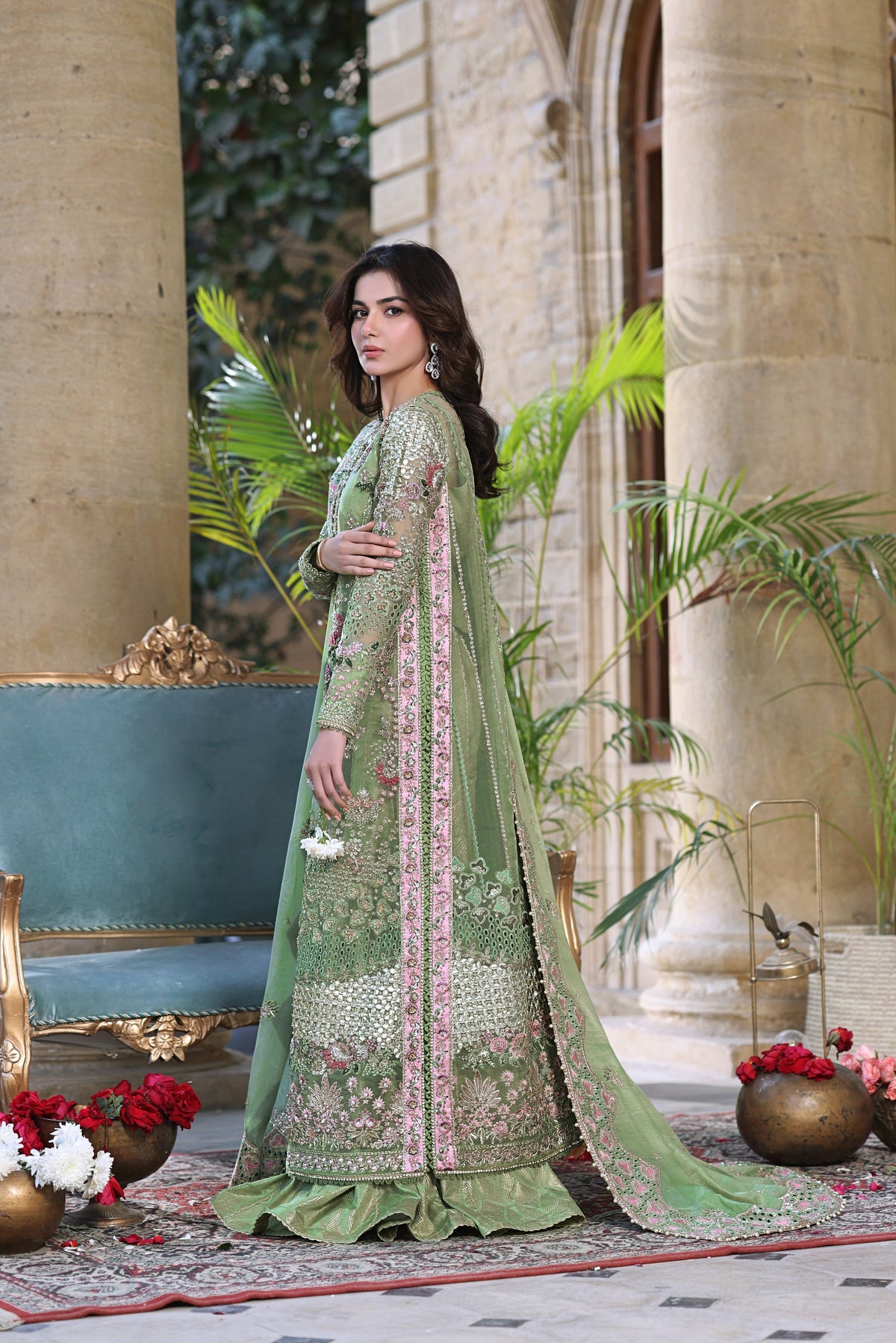 Aneelas Bridal/ Wedding 3pc [BR-25-B] [Dispatch Time 2 Months]