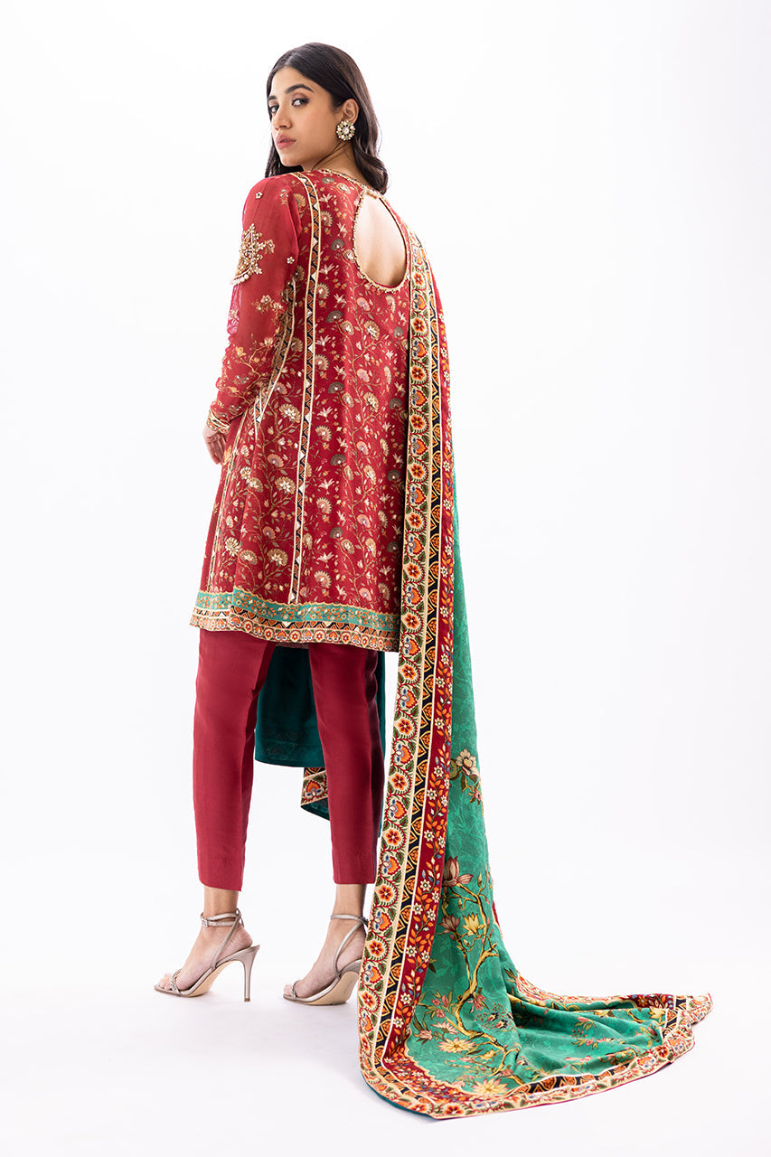 Solid Arabic Khaddar Shirt