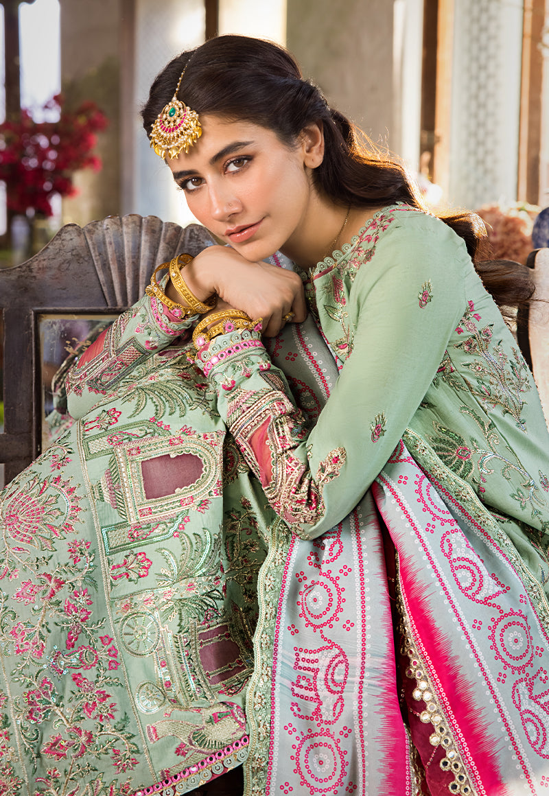 AJLR-10 EMBROIDERED LAWN 3 PCS