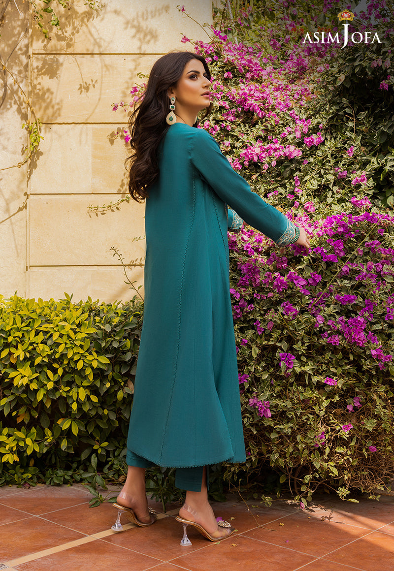 AJPE-34 (2-PC) EMBROIDERED CAMBRIC 2 PCS