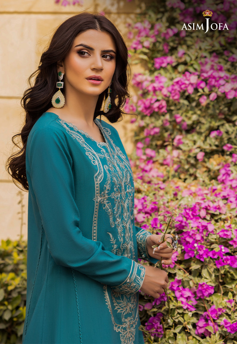 AJPE-34 (2-PC) EMBROIDERED CAMBRIC 2 PCS