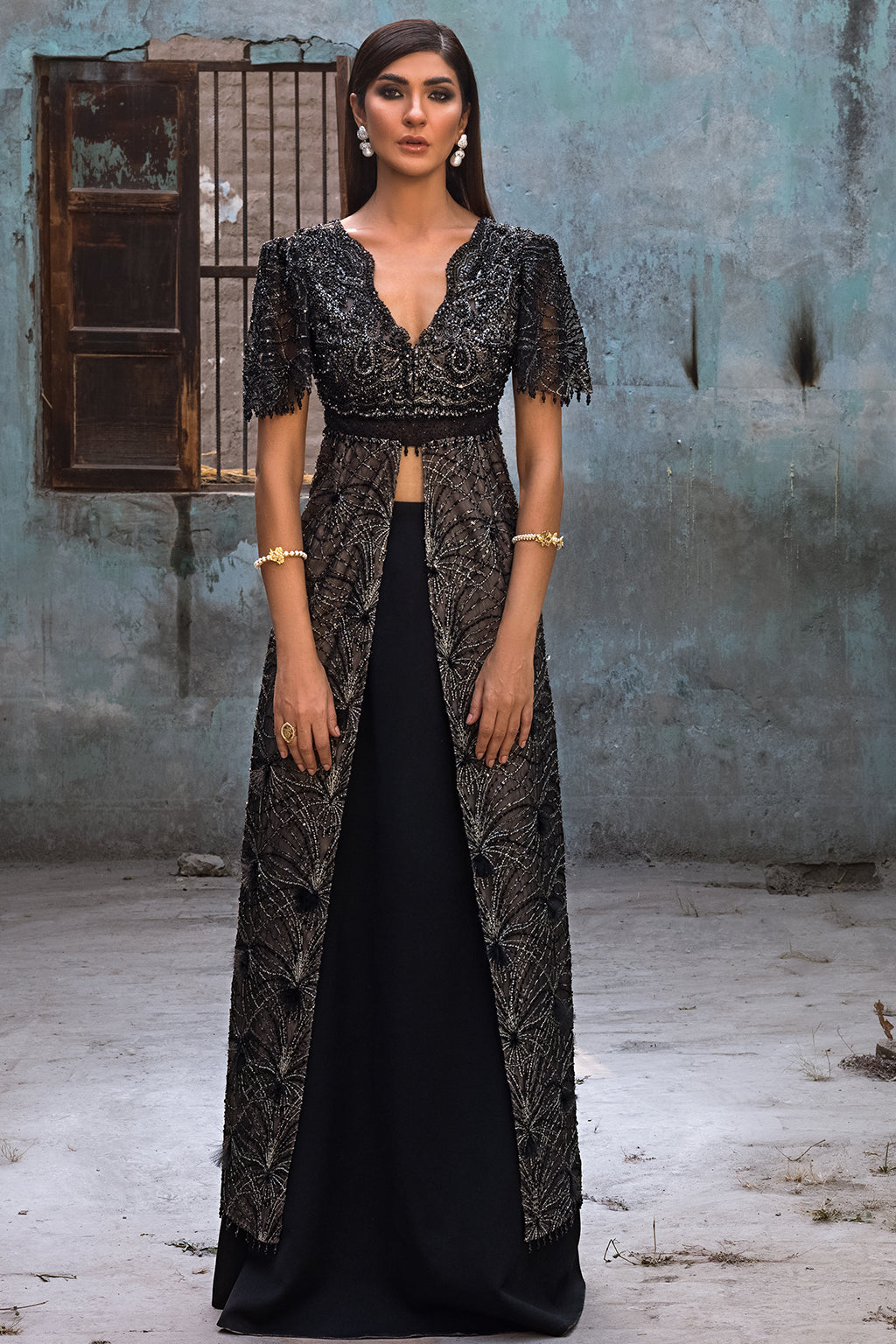 EMBROIDERED LAWN RTW-1307