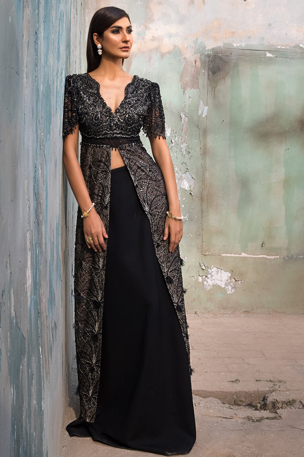 EMBROIDERED LAWN RTW-1307