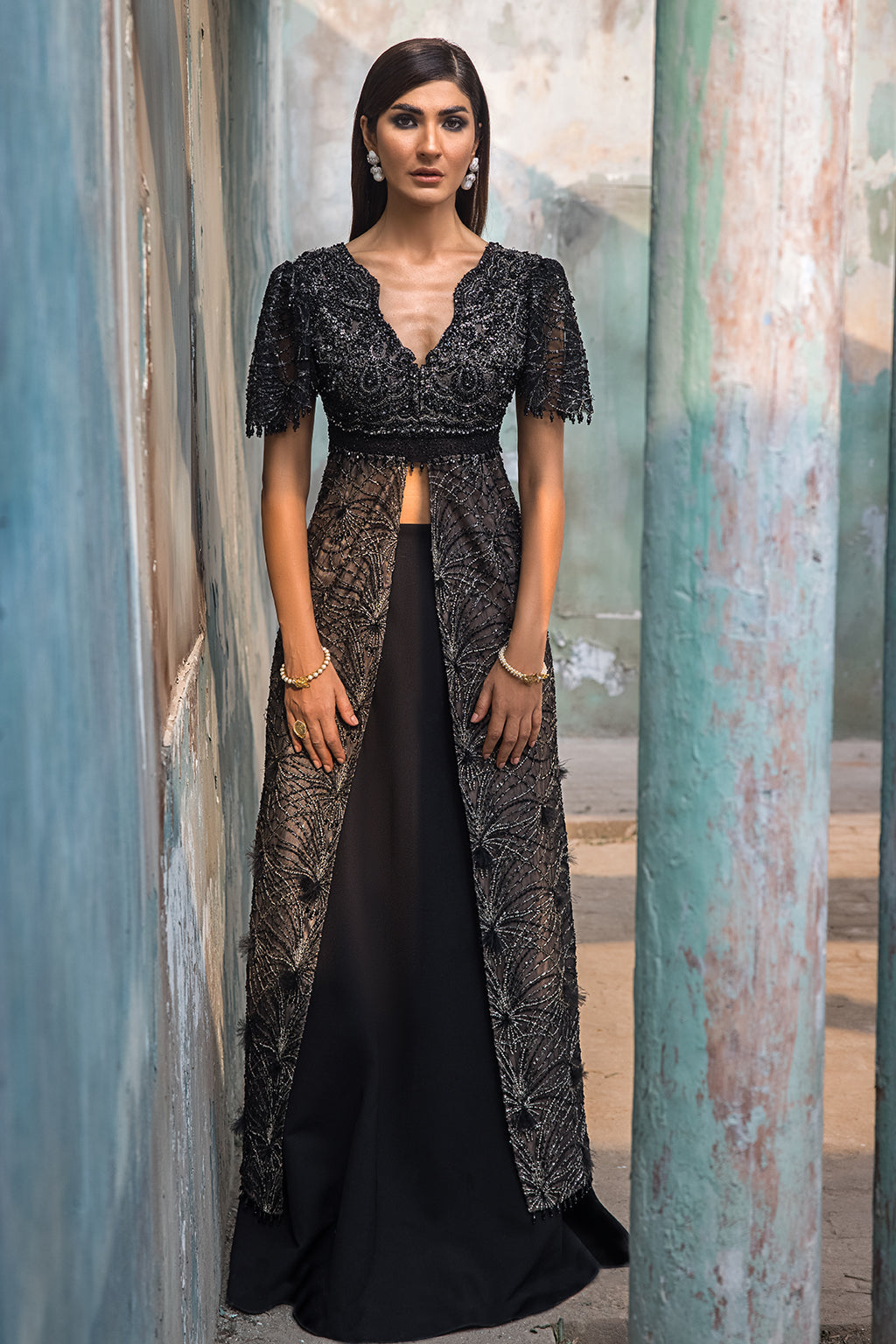 EMBROIDERED LAWN RTW-1307