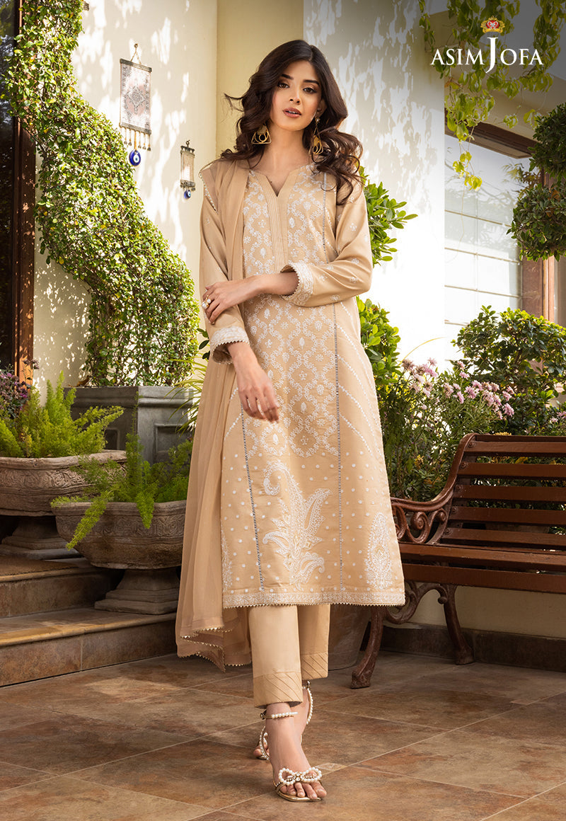 AJPE-16 (3-PC) EMBROIDERED CAMBRIC 3 PCS