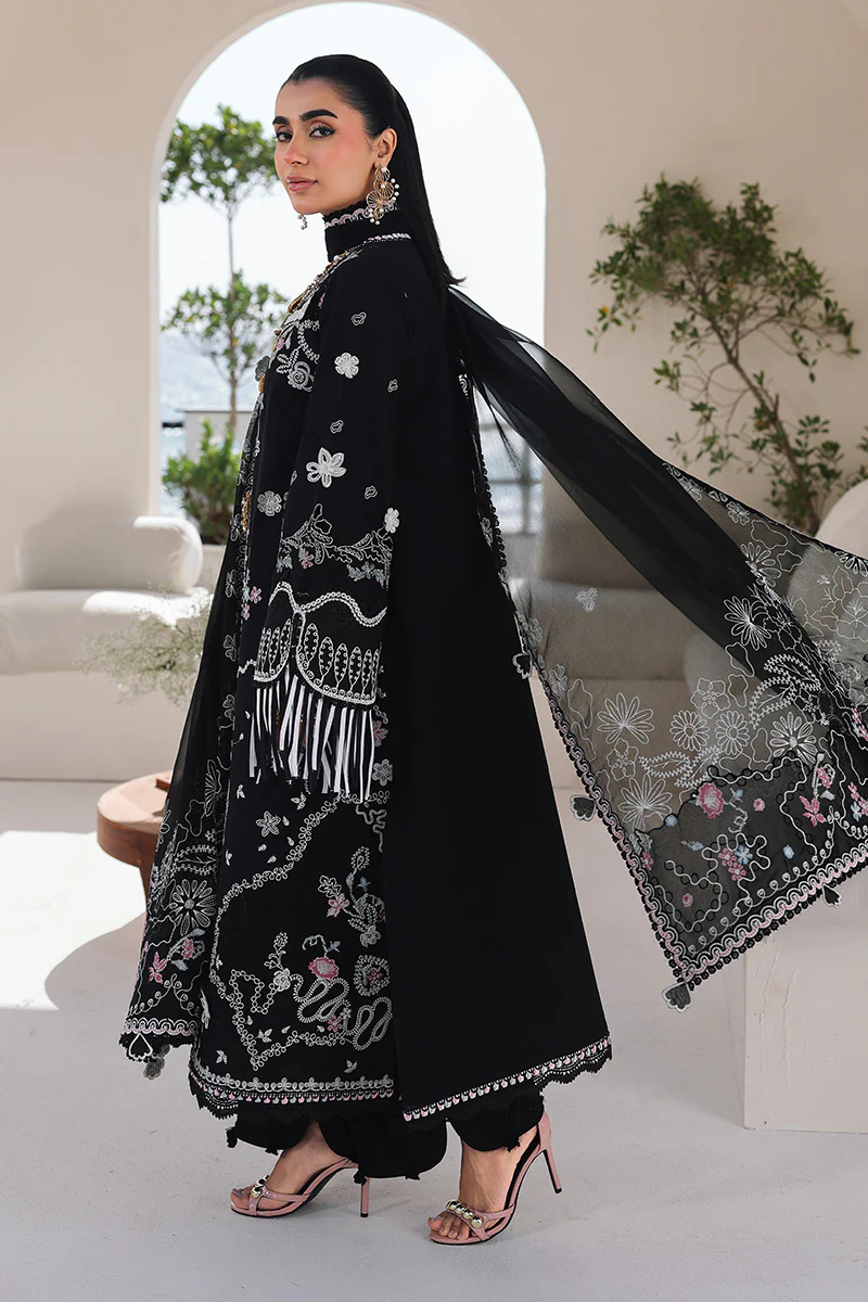 Qalamkar Luxury Lawn 3 Pc Embroidered Suit SA-02 LIANA Eid Collection