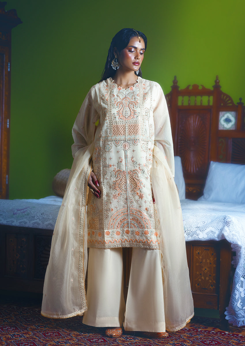 White-Lurex-Net-3 Piece (WP3PSLW25L9O5)