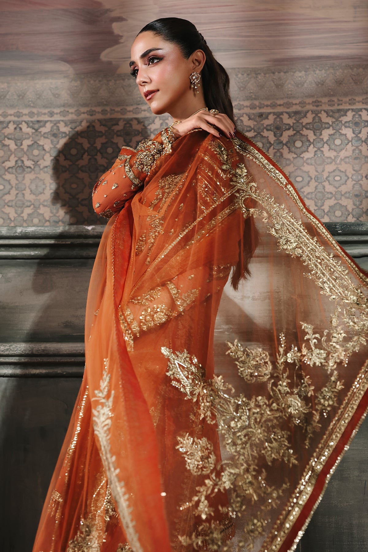 4-PC Charizma Unstitched Luxury Collection DJW5-11