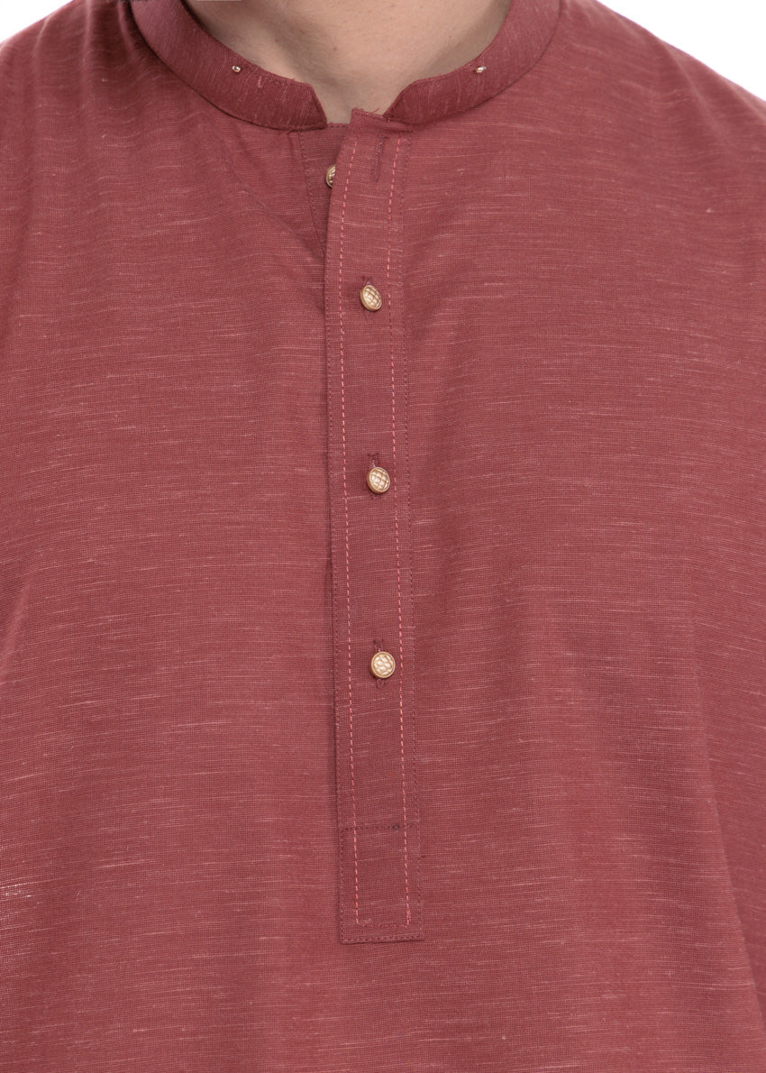 Rust-Blended-Shalwar Suit - (MP2PBBW25BM11D9)