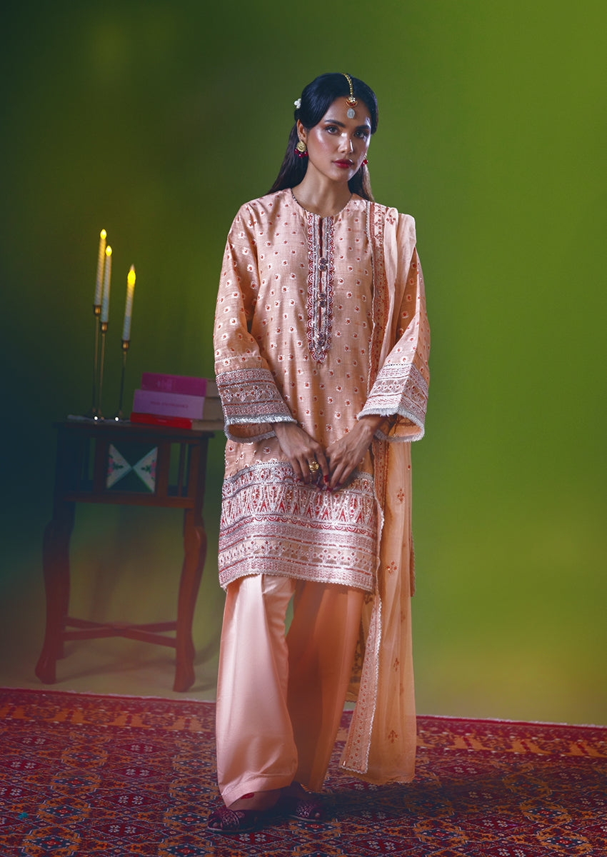 Pink-Jacquard-3 Piece (WPS25FE3012)