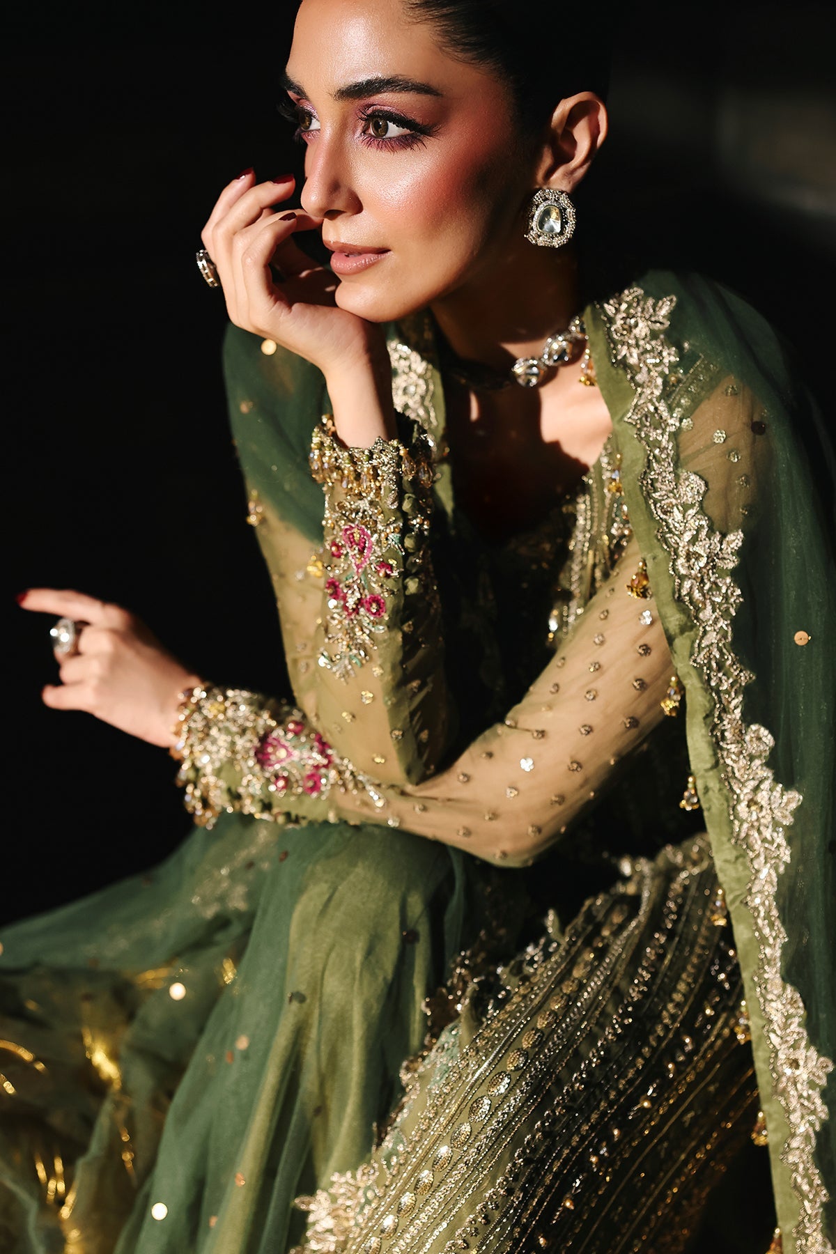 4-PC Charizma Unstitched Luxury Collection DJW5-10