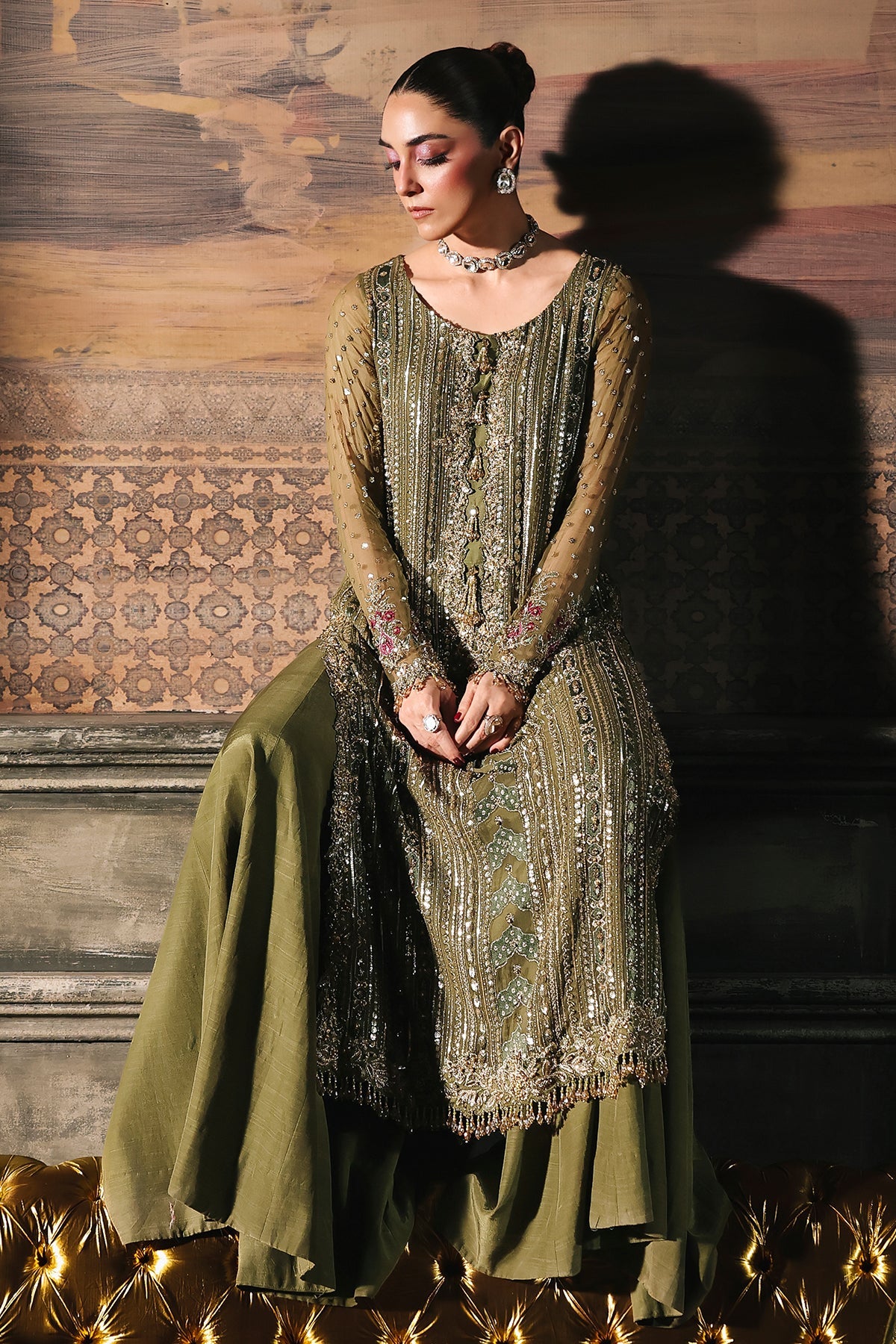 4-PC Charizma Unstitched Luxury Collection DJW5-10