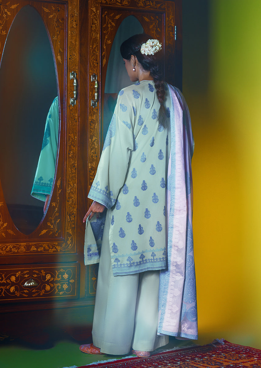 Seafoam-Jacquard-3 Piece (WP3PSBS26B1F30)