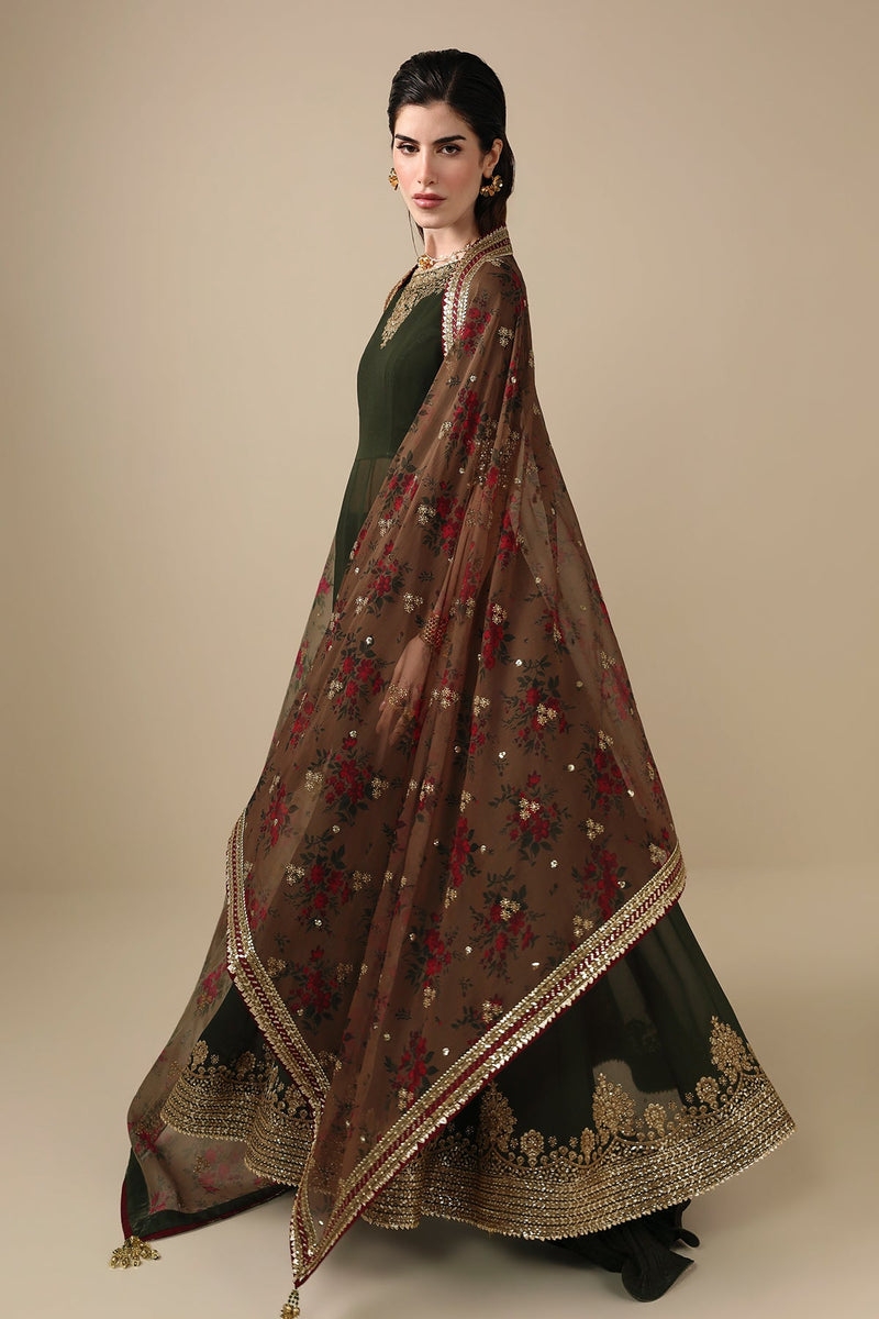 EMBROIDERED CHIFFON UC-3121