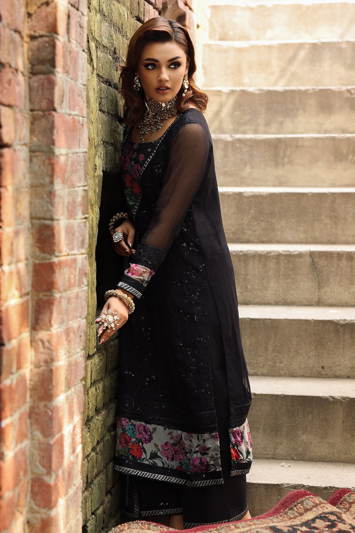 3-pc Unstitched Chiffon Collection VSL25-33