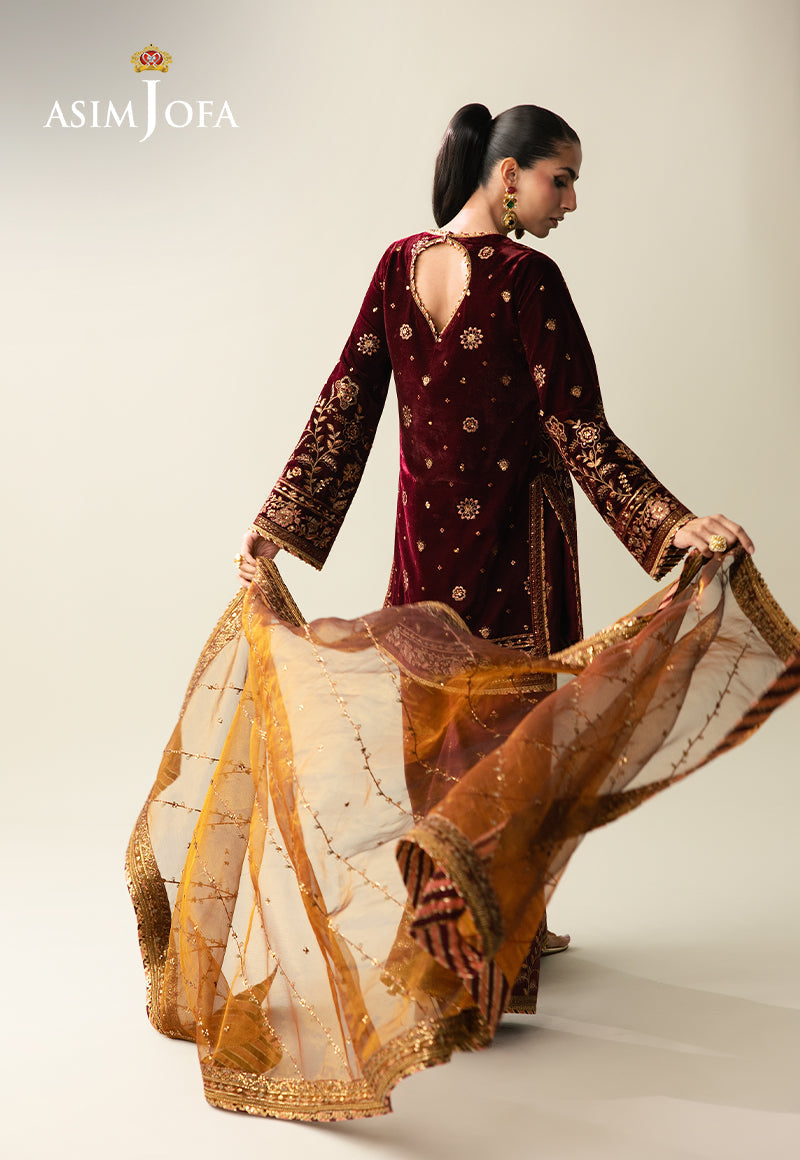 AJKI-04 EMBROIDERED TWILL 3 PC