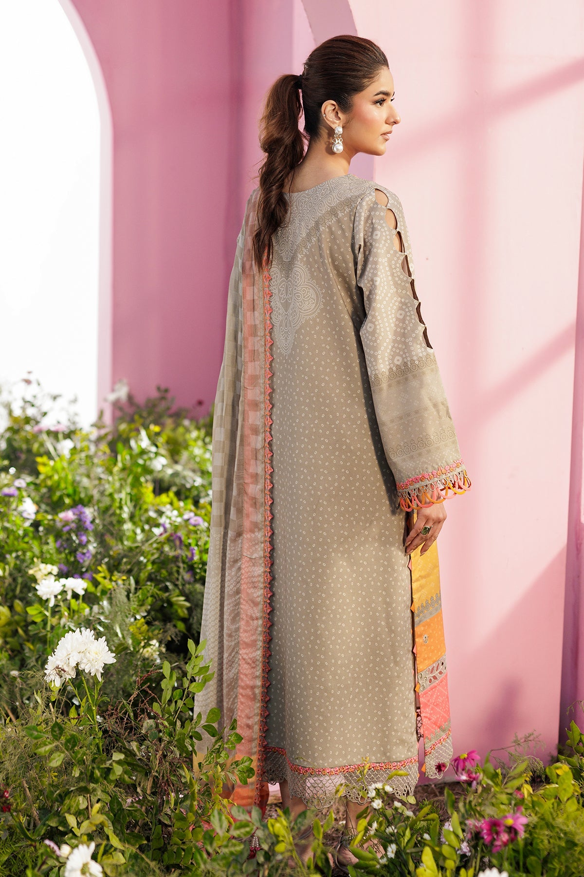 3-PC Unstitched Embroidered Lawn Collection CC6-15
