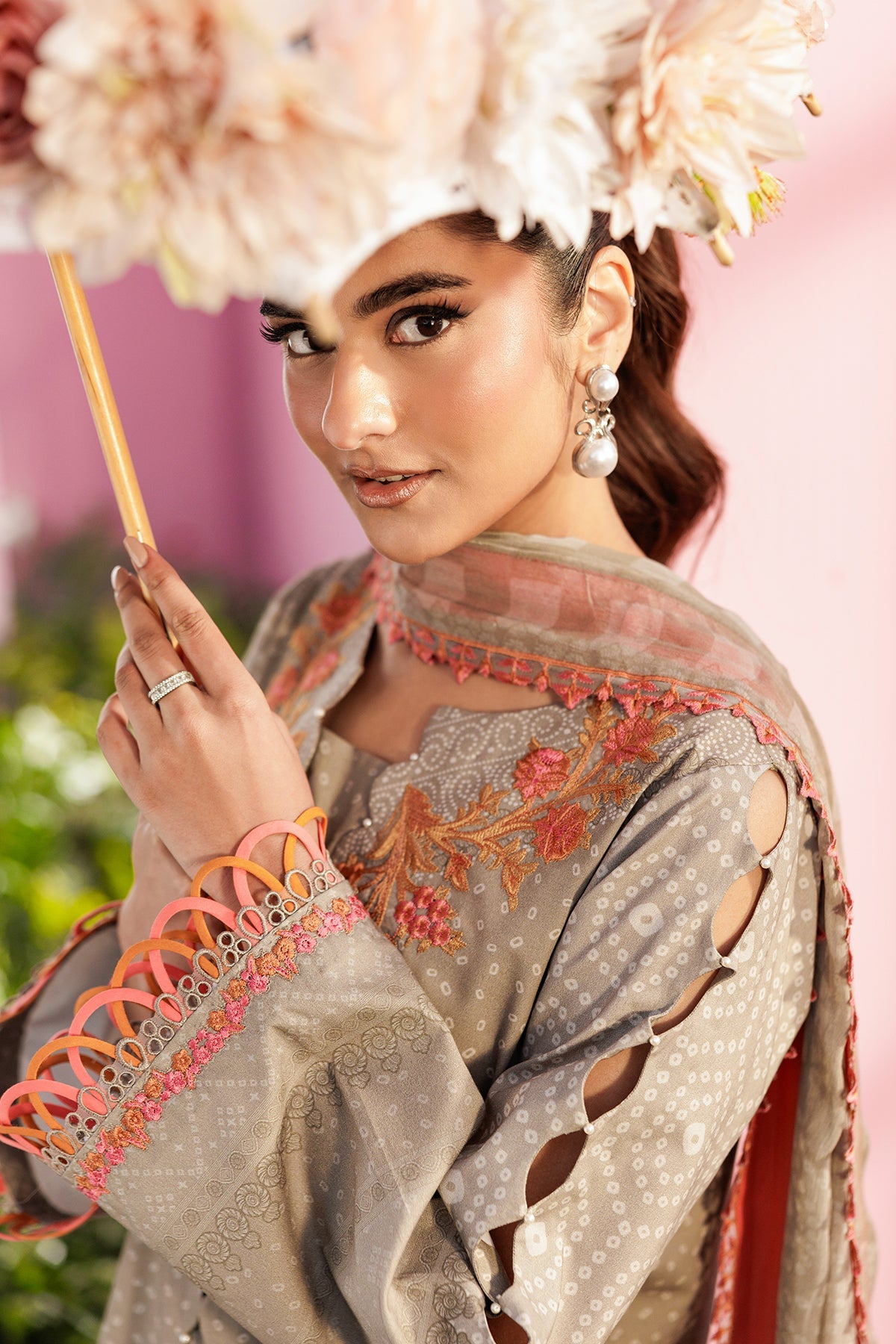 3-PC Unstitched Embroidered Lawn Collection CC6-15