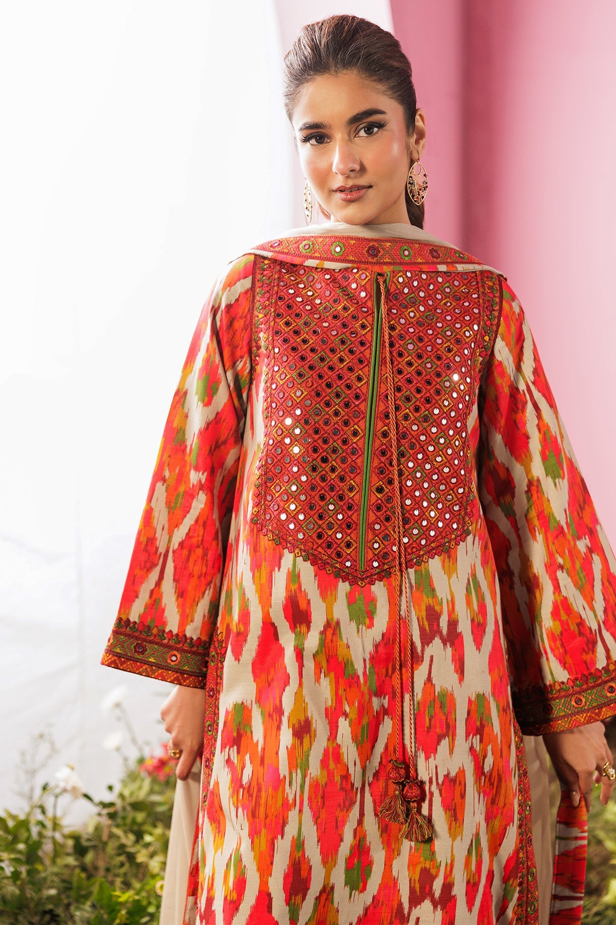 3-PC Unstitched Embroidered Lawn Collection CRB6-08