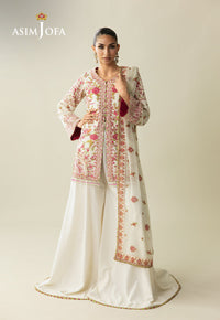 AJULM-06 Embroidered Velvet Unstitched 3 Pcs