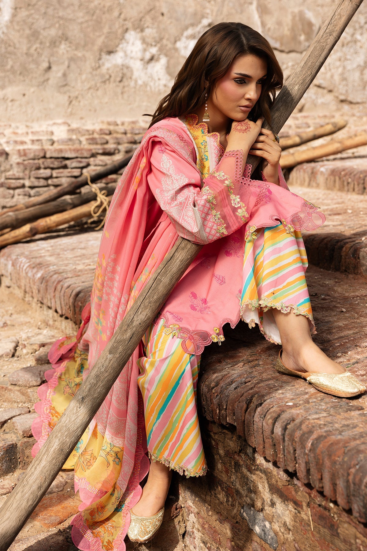 3-PC Unstitched Lawn Collection CHN6-08