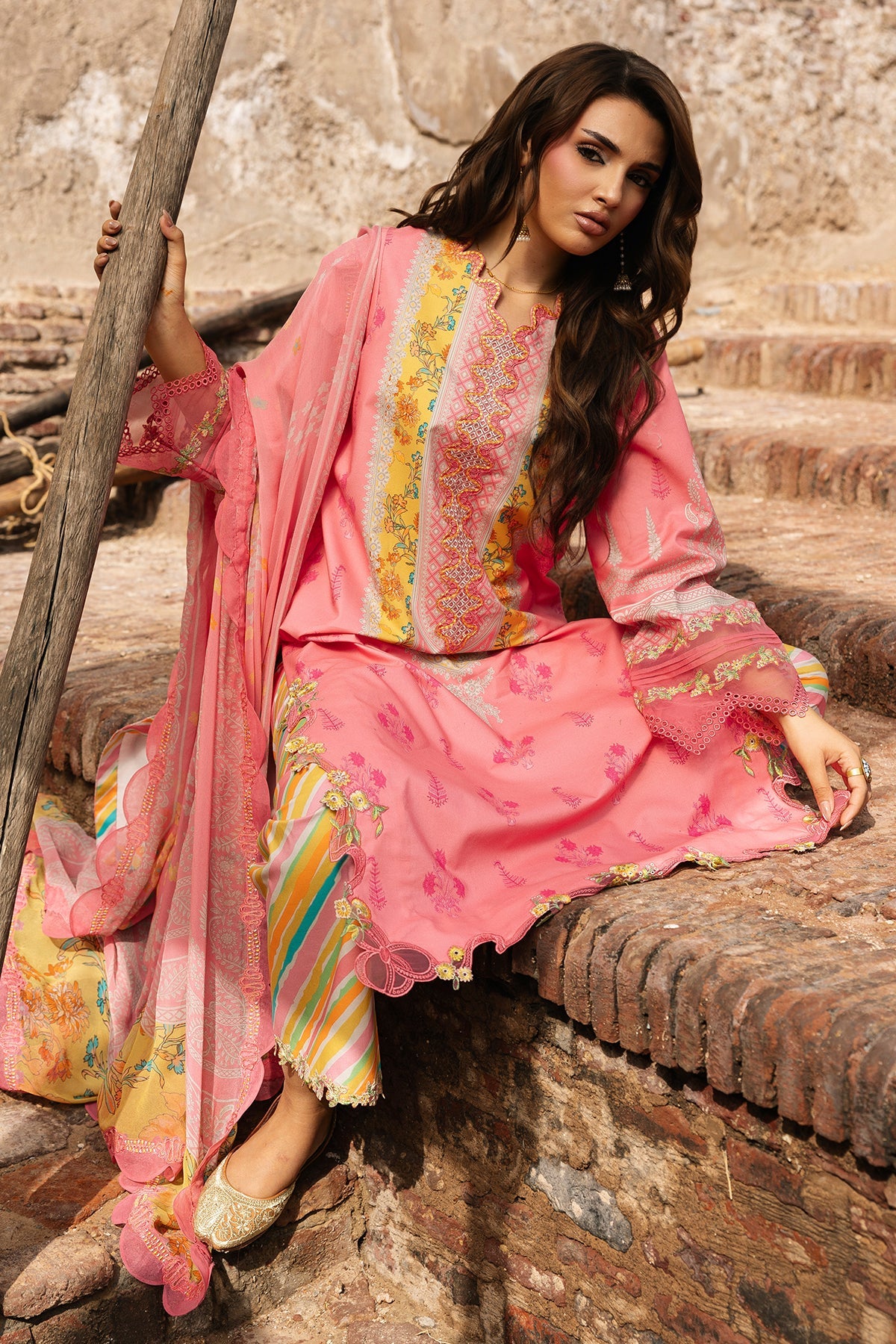 3-PC Unstitched Lawn Collection CHN6-08