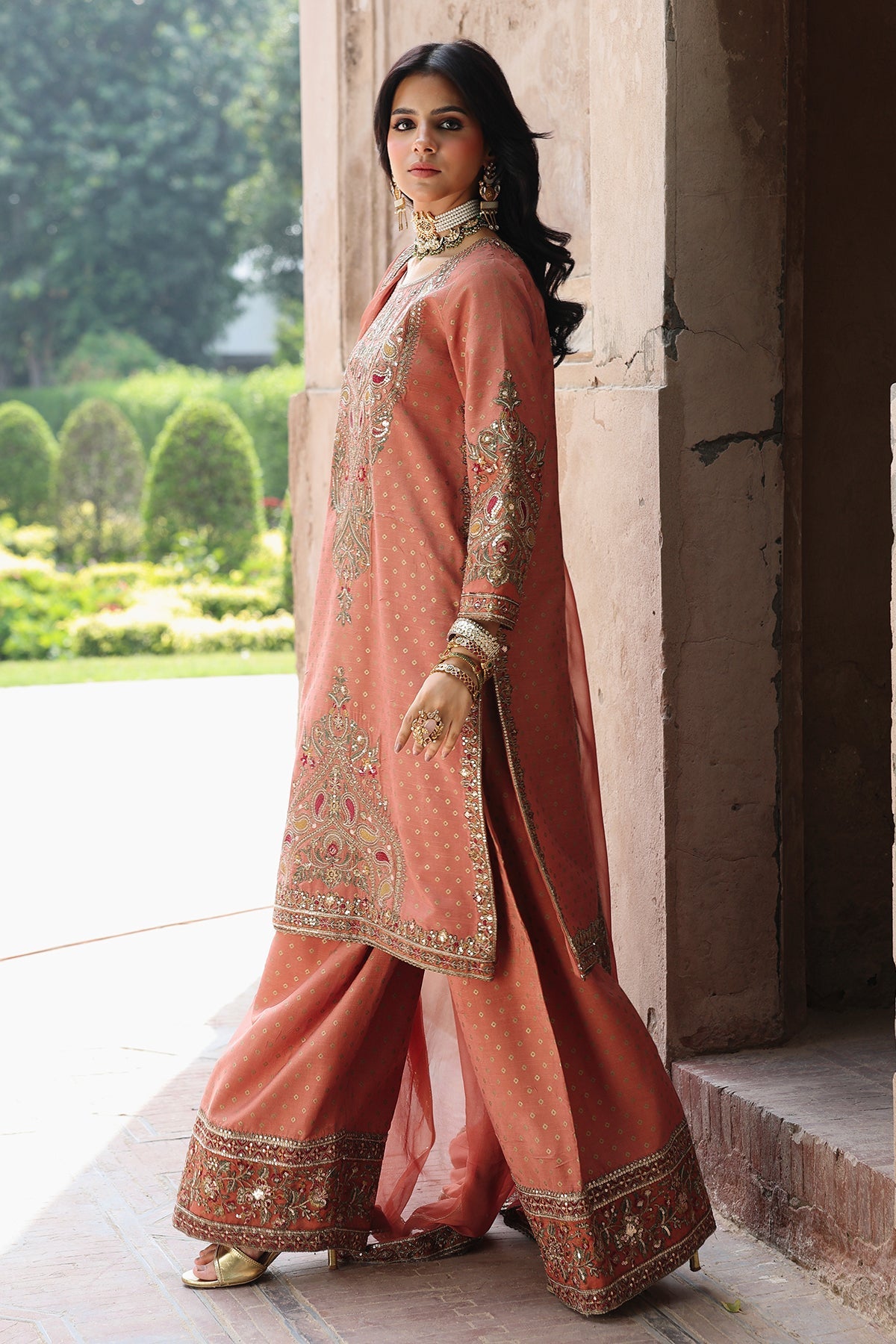 3-PC Stitched Embroidered CMA-6-469