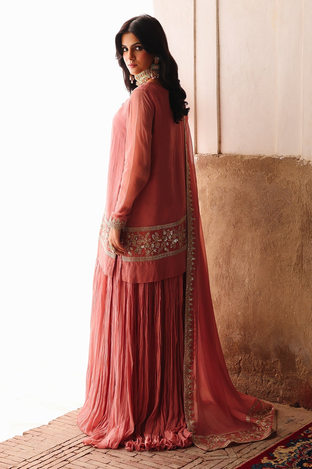3-PC Stitched Embroidered CMA-6-480