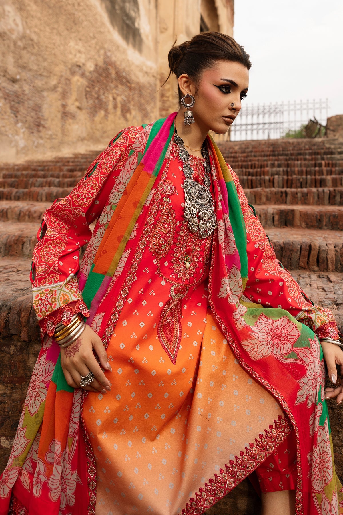3-PC Unstitched Lawn Collection CHN6-06