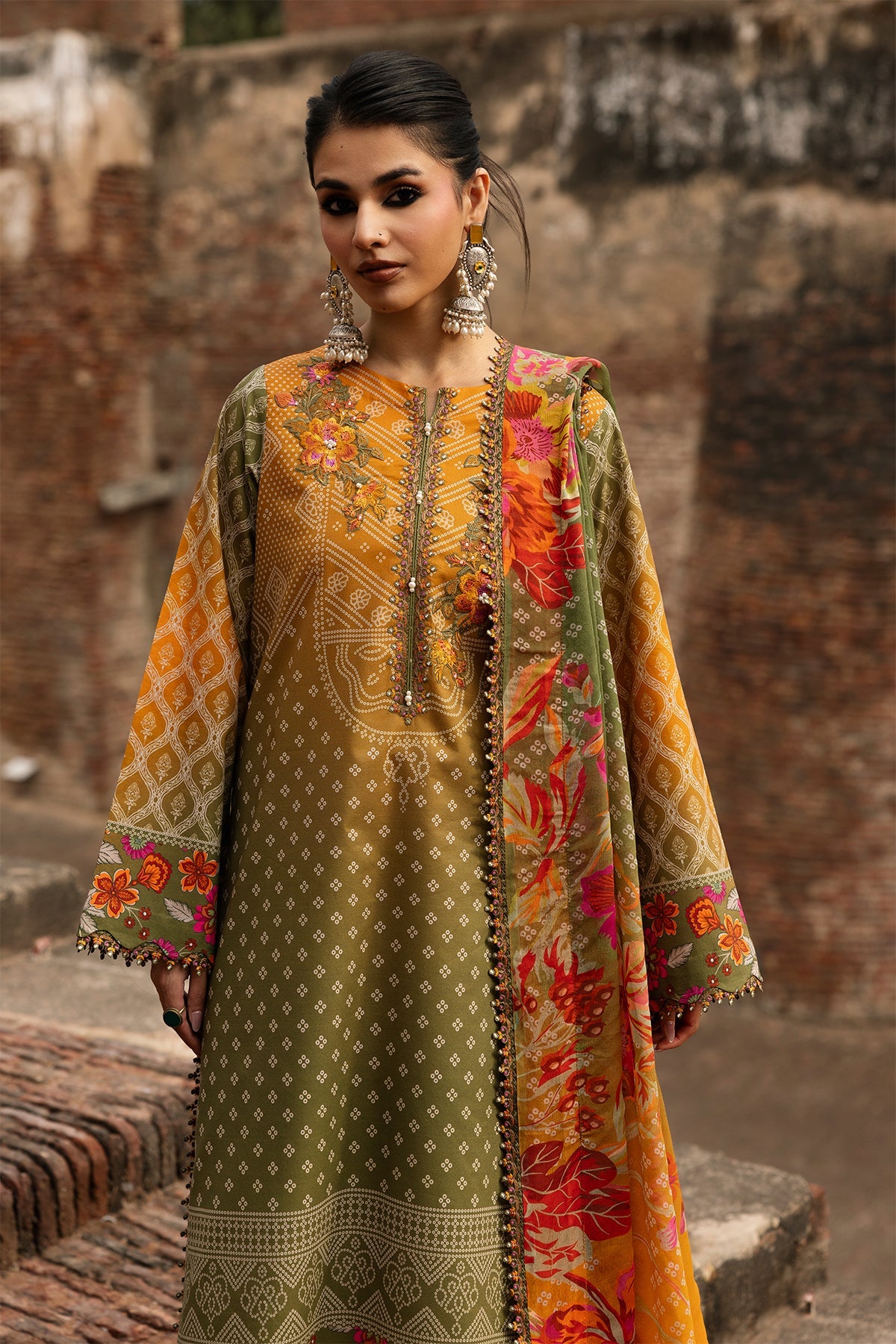 3-PC Unstitched Lawn Collection CHN6-05