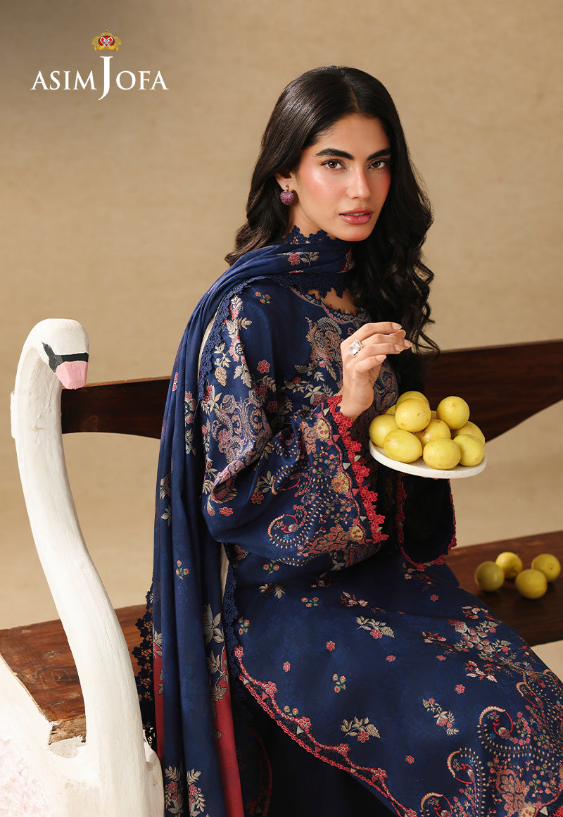 AJUBC-10 Printed Lawn Unstitched 3 Pcs