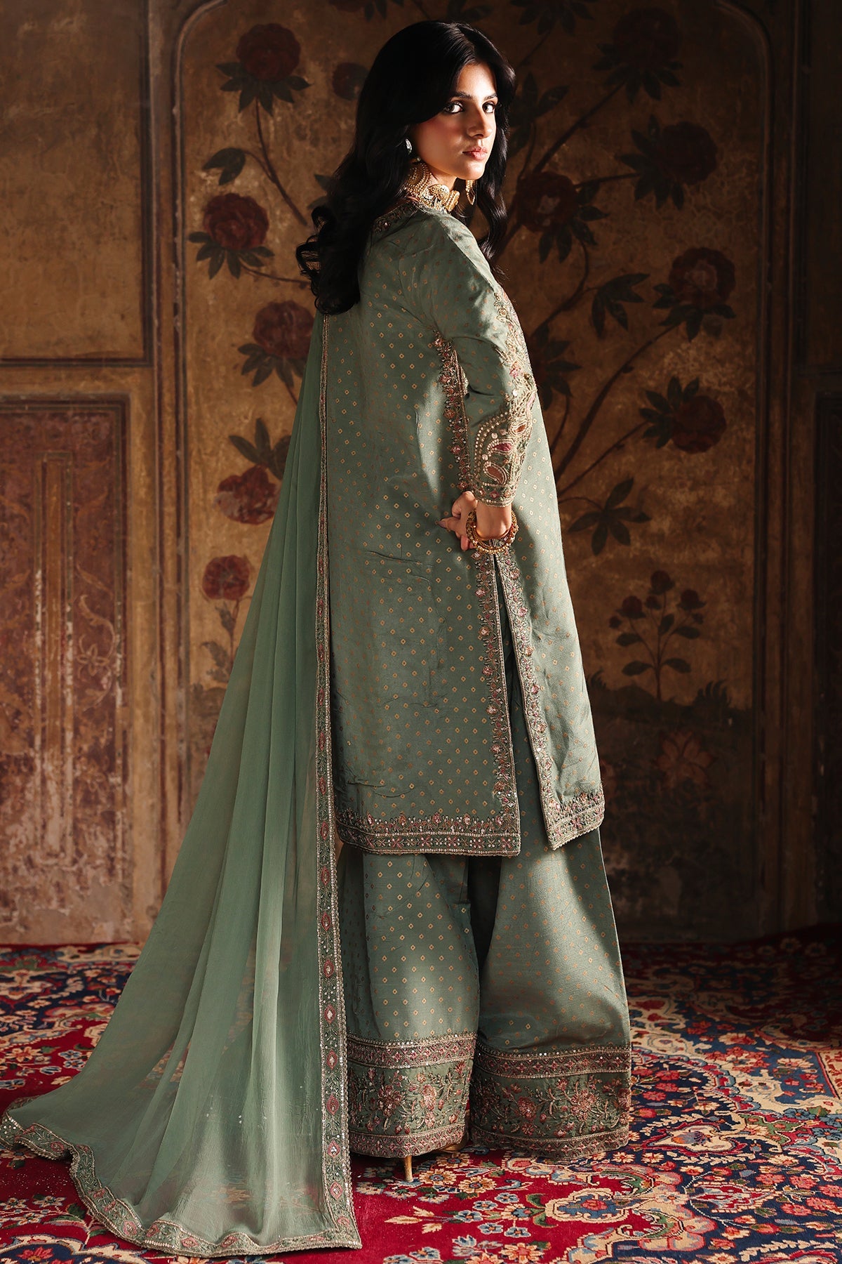 3-PC Stitched Embroidered CMA-6-470