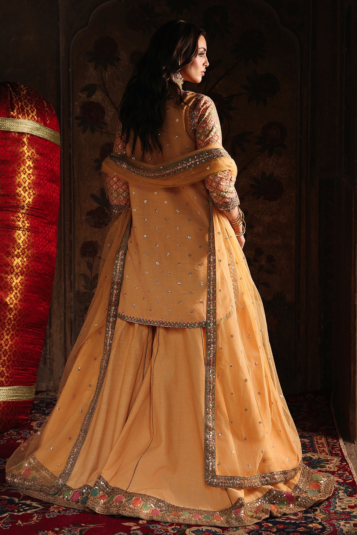 3-PC Stitched Embroidered CMA-6-473