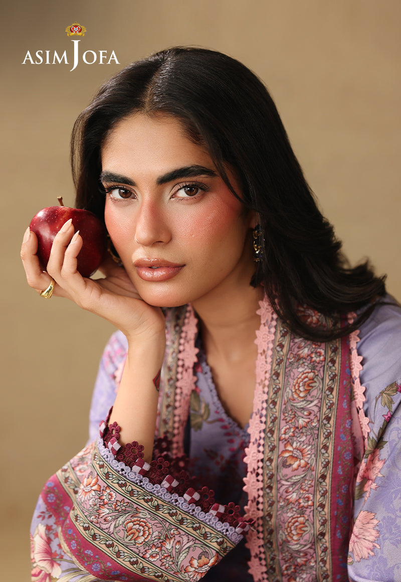 AJUBC-06 Printed Lawn Unstitched 3 Pcs